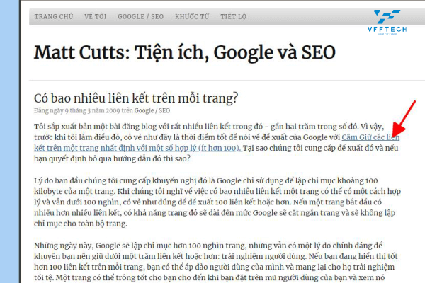 internal link tren dau bai viet 1