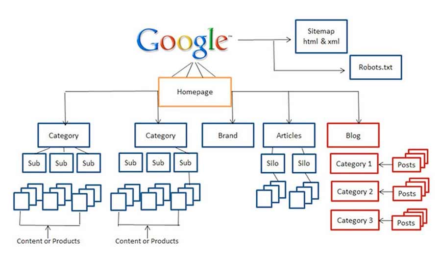 Cấu Trúc Website Là Gì? Cách Xây Dựng Cấu Trúc Website Chuẩn SEO Cấu Trúc Website